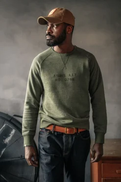 &Sons Deck Sweatshirt Surplus Green