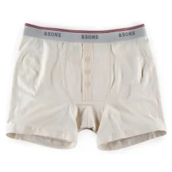 &Sons Essentials Boxer Shorts Raw