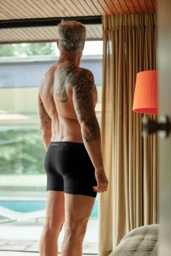 &Sons Essentials Boxer Shorts Black