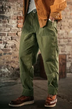 &Sons Fatigue Pant Army Green