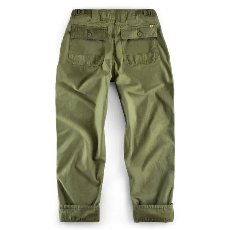 &Sons Fatigue Pant Army Green