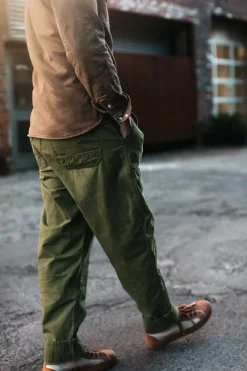 &Sons Fatigue Pant Army Green