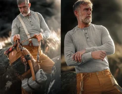 &Sons Flint Henley Grey Marl
