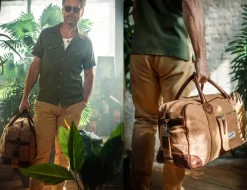 &Sons Getaway Bag Tan
