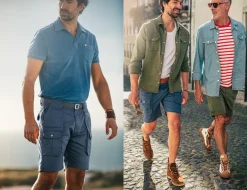 &Sons Gravel Hiking Shorts Churchill Blue