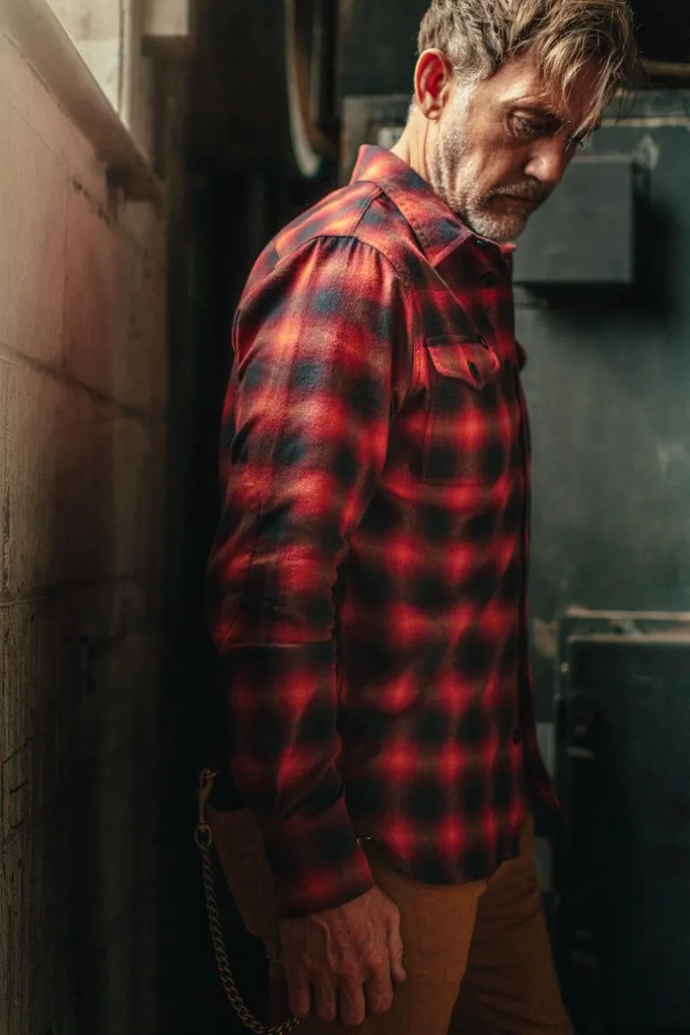 &Sons Logger Shirt Red