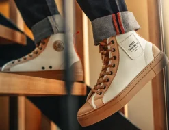 &Sons New Baseline Basketball High Top Raw