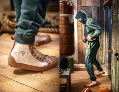 &Sons New Baseline Basketball High Top Raw