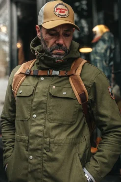 &Sons Noah Cagoule Army Green