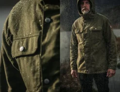&Sons Noah Cagoule Army Green