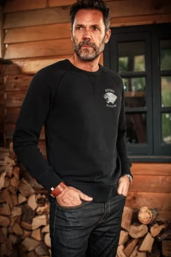 &Sons Panther Pioneers Sweatshirt Black