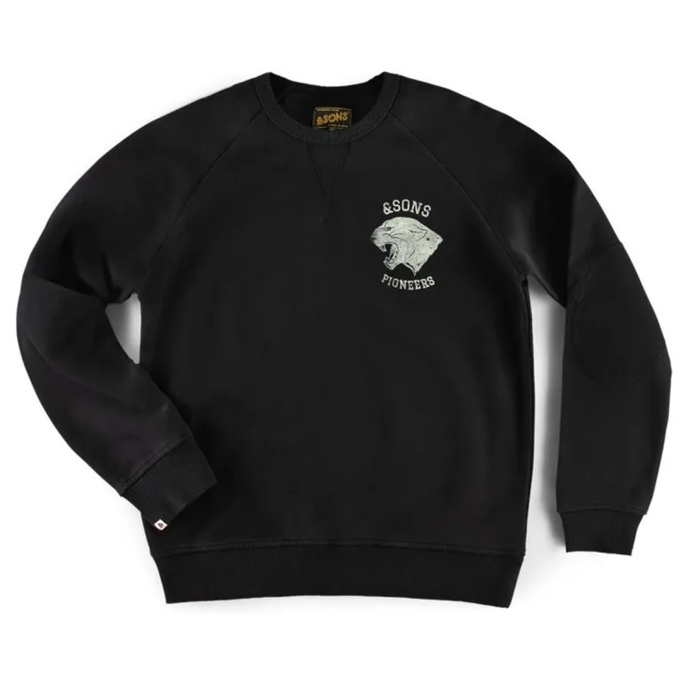 &Sons Panther Pioneers Sweatshirt Black