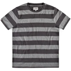 &Sons Papillon T-Shirt Grey Stripe