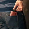 &Sons Pouch Glasses Case Brown