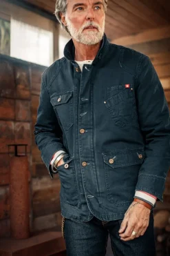 &Sons Prospector Jacket Navy