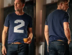 &Sons Racing 2 T-Shirt Navy
