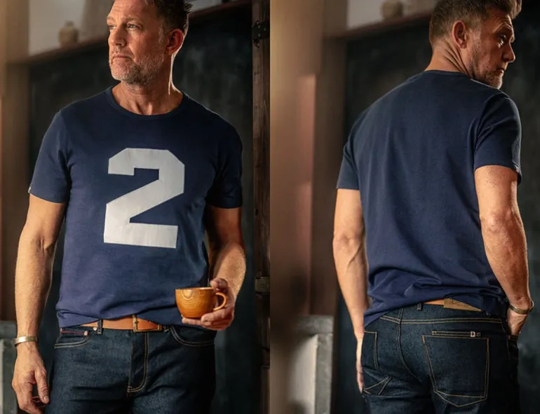 &Sons Racing 2 T-Shirt Navy