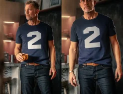 &Sons Racing 2 T-Shirt Navy