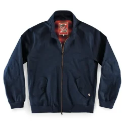 &Sons Rebel Harrington Jacket Navy