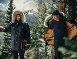 &Sons Ridge Snow Parka Navy