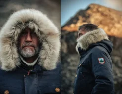 &Sons Ridge Snow Parka Navy