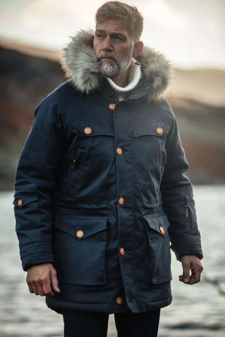 &Sons Ridge Snow Parka Navy