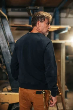 &Sons Sigma Sweatshirt Navy