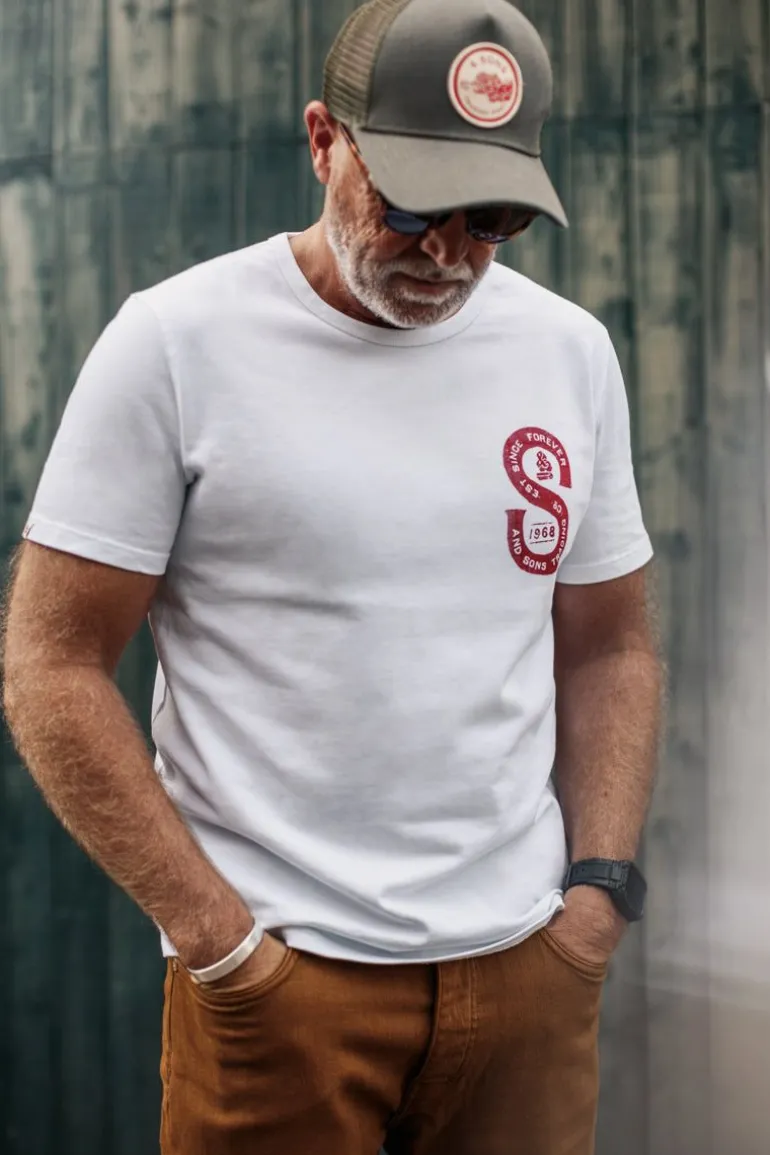 &Sons Sigma T-Shirt White