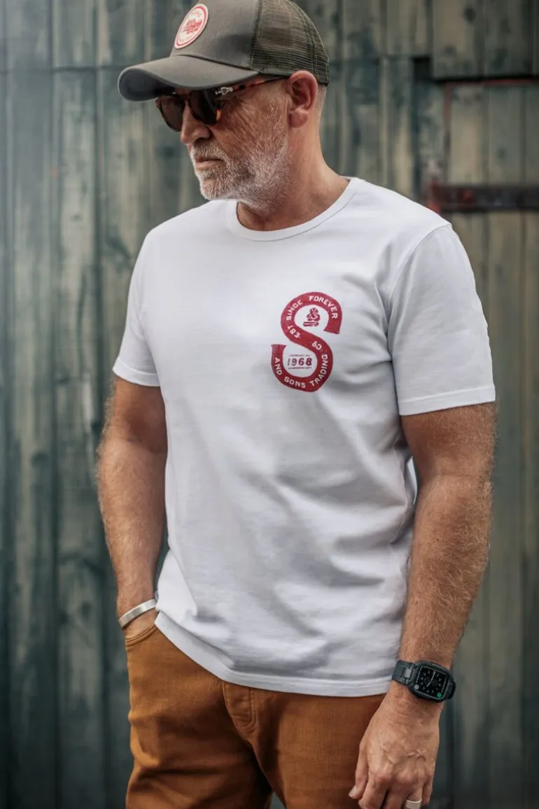&Sons Sigma T-Shirt White