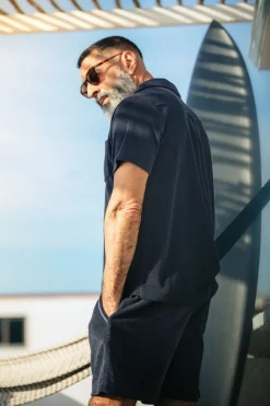 &Sons Solar Polo Navy