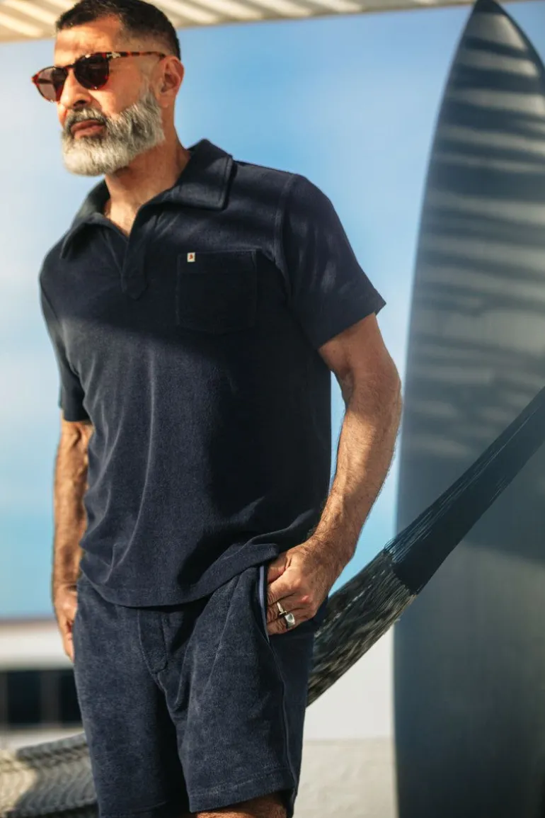 &Sons Solar Polo Navy