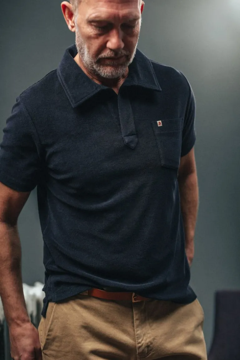 &Sons Solar Polo Navy