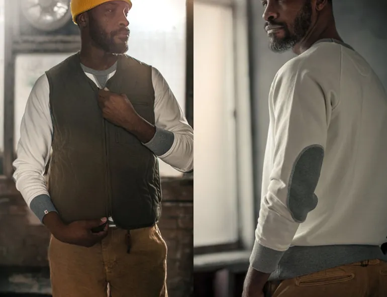 &Sons Stone White Sweatshirt