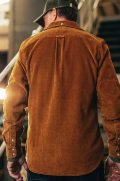 &Sons Sunday Shirt Corduroy Tan