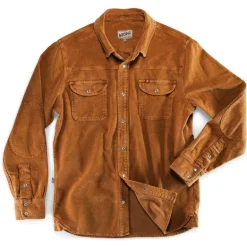 &Sons Sunday Shirt Corduroy Tan