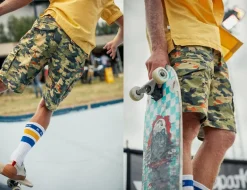 &Sons Surplus Army Shorts Camo