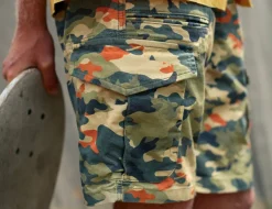 &Sons Surplus Army Shorts Camo