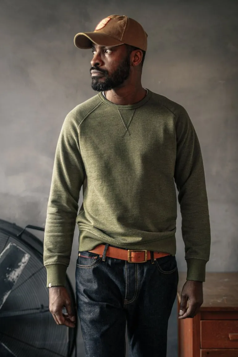 &Sons Surplus Green Sweatshirt