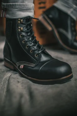 &Sons The Drover Boot Black