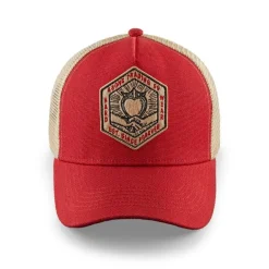 &Sons Union Trucker Cap Vintage Red