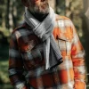 &Sons Vale Scarf Grey