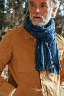 &Sons Vale Scarf Indigo