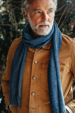 &Sons Vale Scarf Indigo