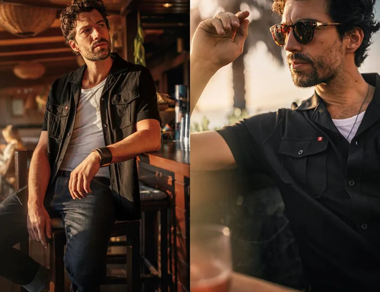 &Sons Westside Shirt Black
