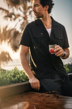 &Sons Westside Shirt Black