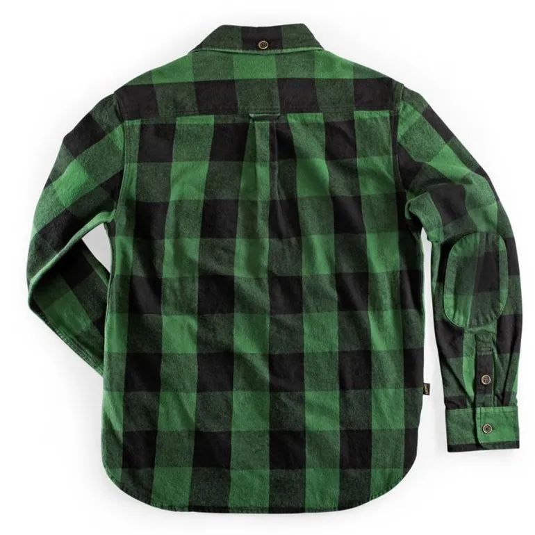 &Sons Yukon Flannel Field Shirt Green
