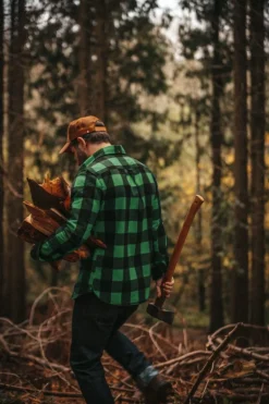 &Sons Yukon Flannel Field Shirt Green