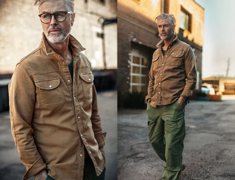 Sunday Shirt Dark Tan