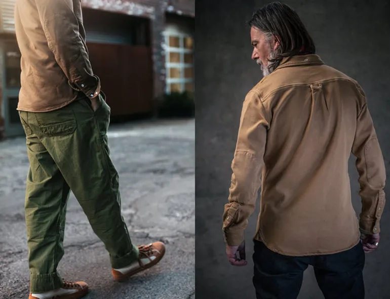 Sunday Shirt Dark Tan