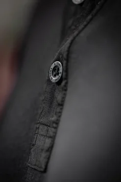 The New Elder Henley Shirt Black